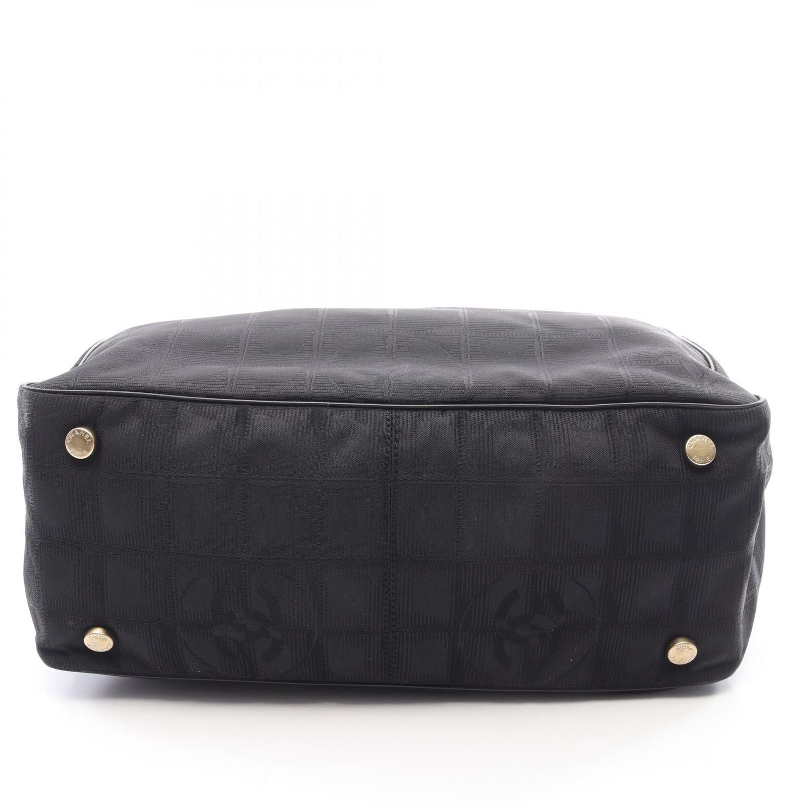 Chanel Tote New Travel Line PM Black Leather New PM — view 5