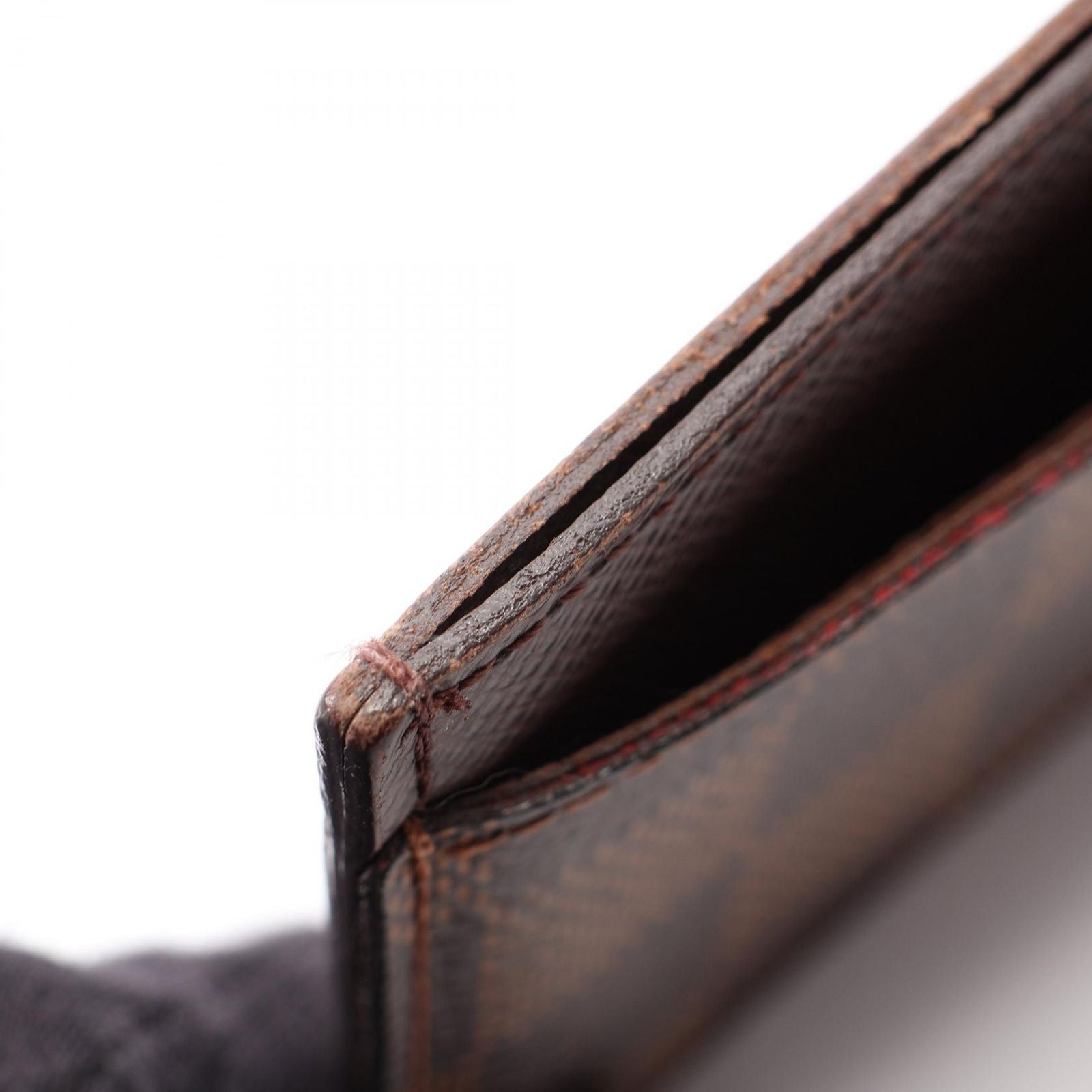 Louis Vuitton Card Case Holder Sample Leather — view 6
