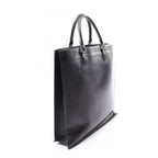 Louis Vuitton Tote Sac Plat Noir Leather Sac — view 2