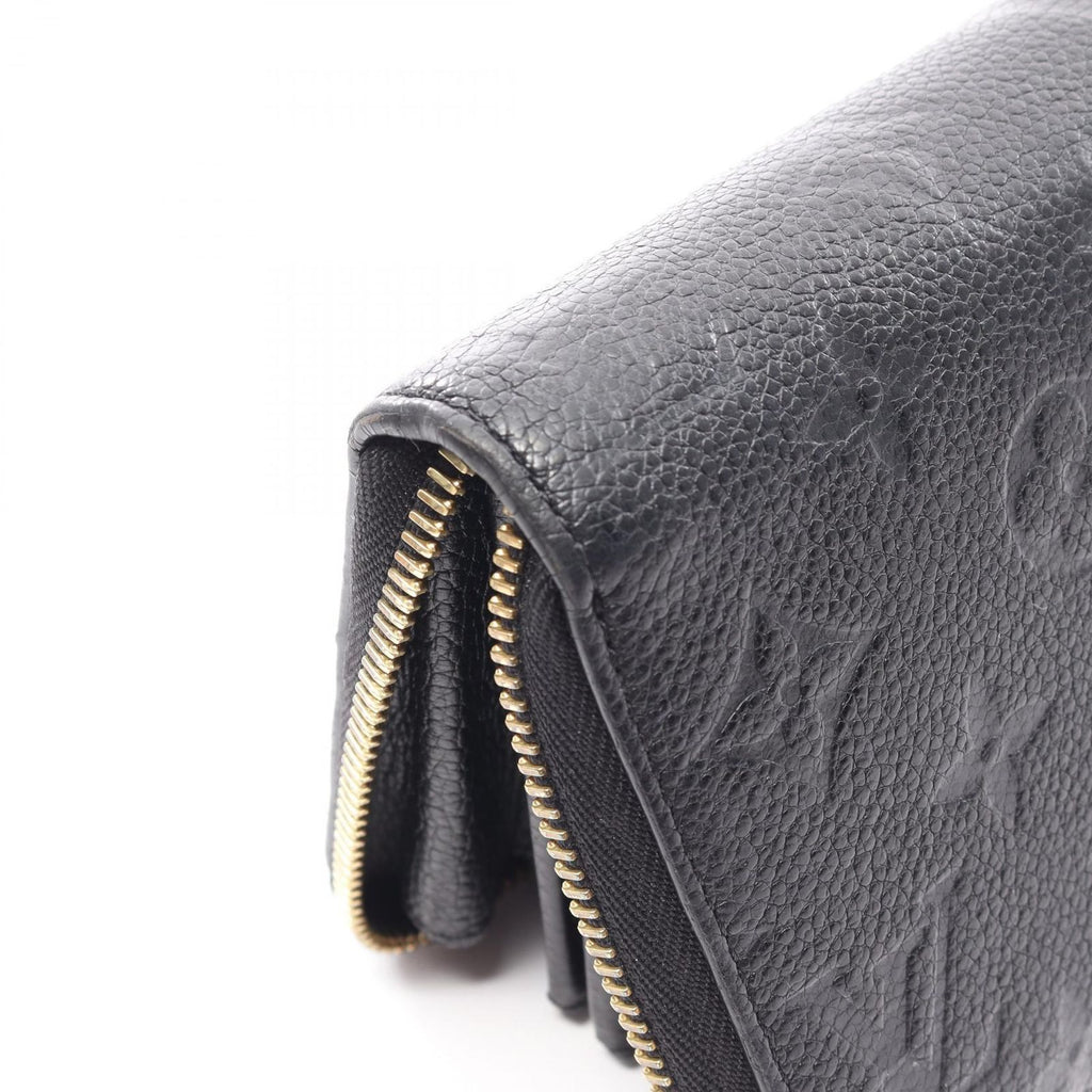 Louis Vuitton Round Wallet Zippy Noir Leather — view 9