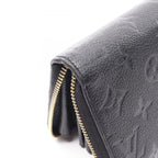 Louis Vuitton Round Wallet Zippy Noir Leather — view 9