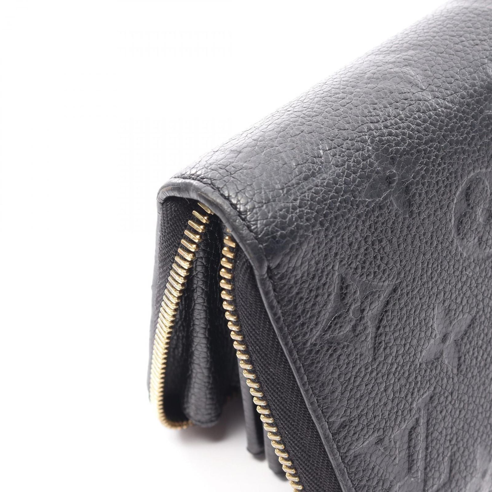 Louis Vuitton Round Wallet Zippy Noir Leather — view 9
