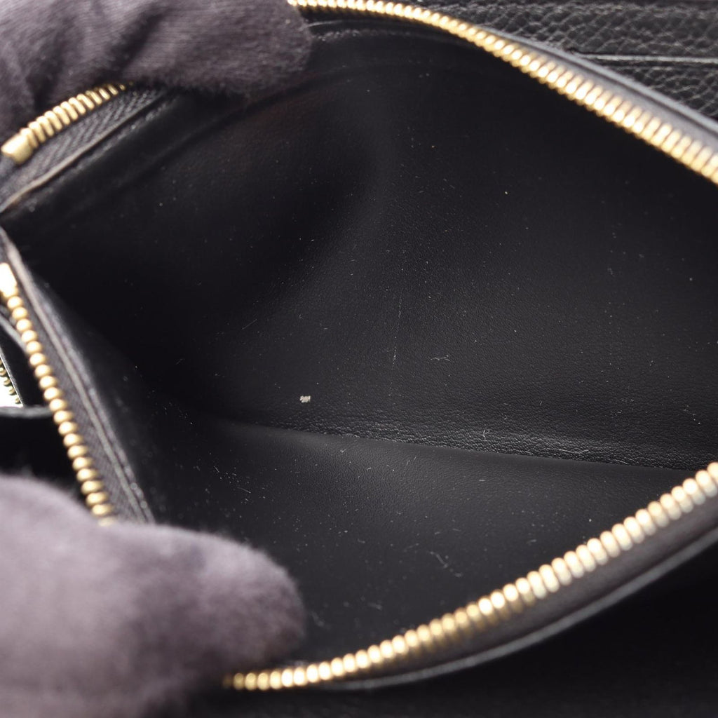 Louis Vuitton Round Wallet Zippy Noir Leather — view 7