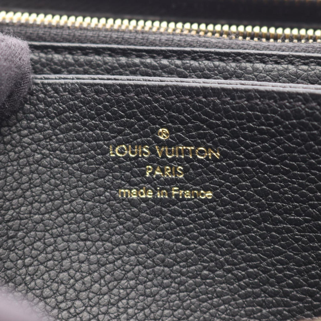 Louis Vuitton Round Wallet Zippy Noir Leather — view 4