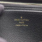 Louis Vuitton Round Wallet Zippy Noir Leather — view 4