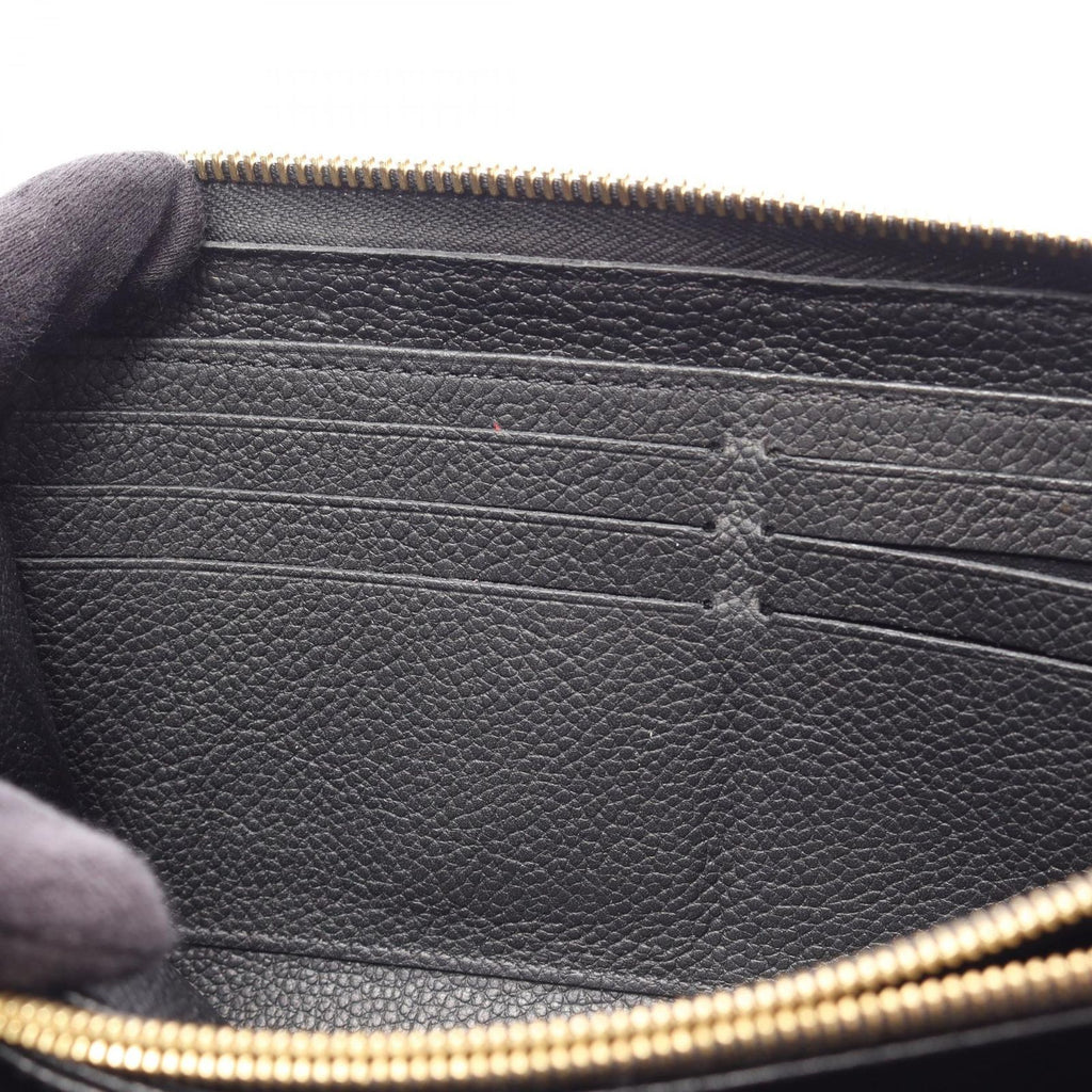 Louis Vuitton Round Wallet Zippy Noir Leather — view 6