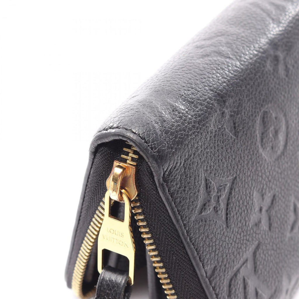Louis Vuitton Round Wallet Zippy Noir Leather — view 8