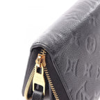 Louis Vuitton Round Wallet Zippy Noir Leather — view 8