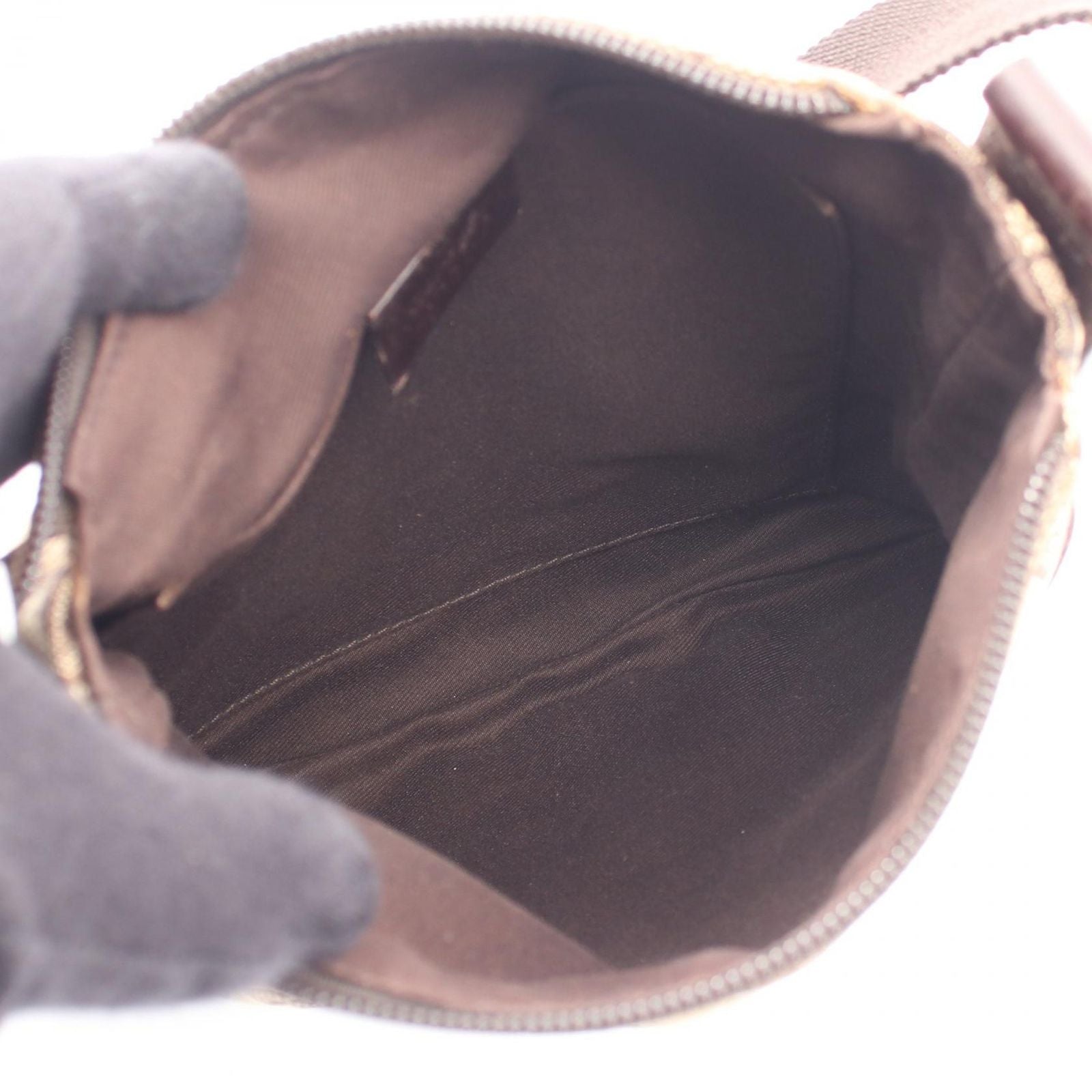 Gucci Shoulder Bag GG Canvas Beige Brown — view 3