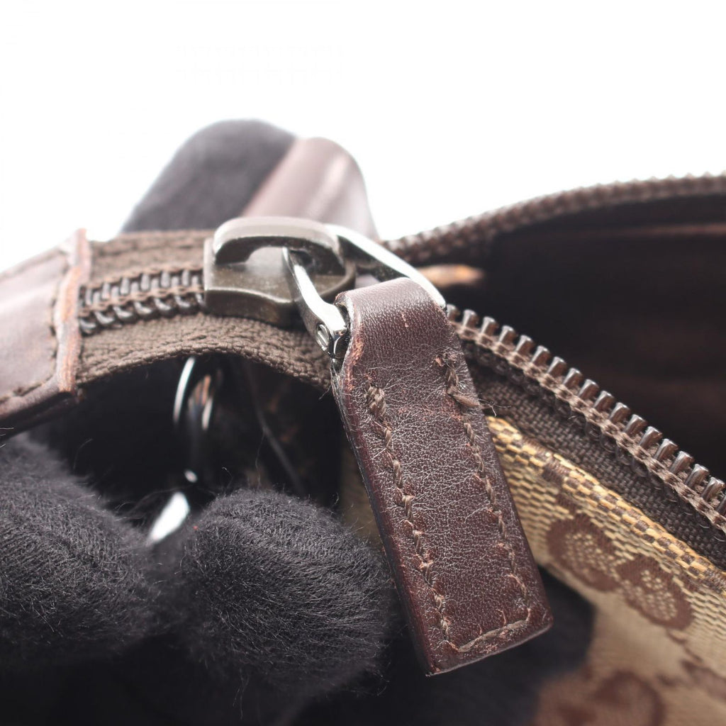 Gucci Shoulder Bag GG Canvas Beige Brown — view 6