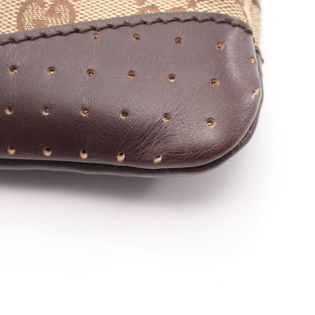 Gucci Shoulder Bag GG Canvas Beige Brown — view 9