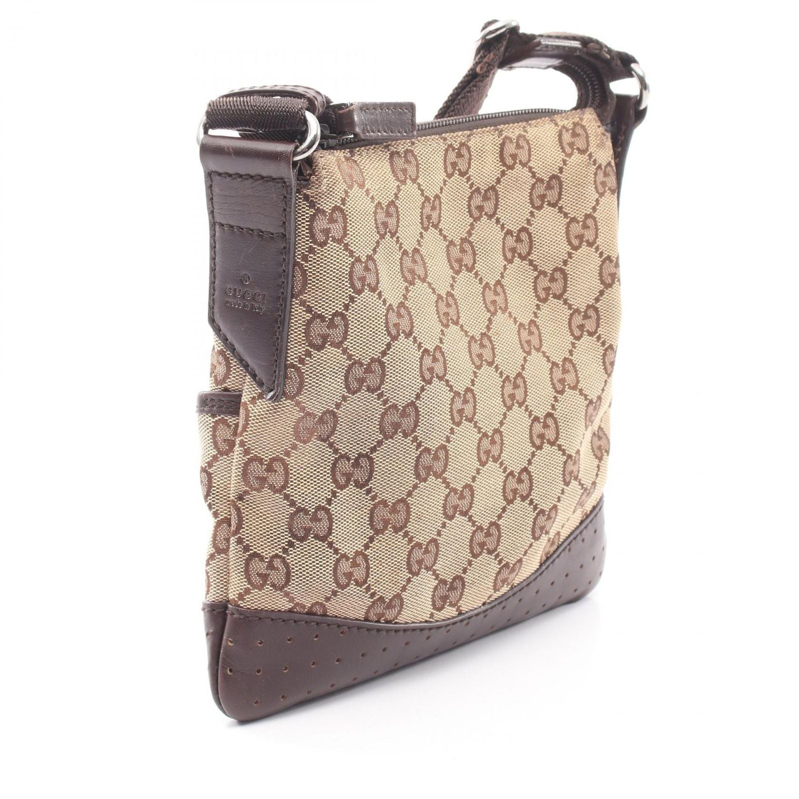 Gucci Shoulder Bag GG Canvas Beige Brown — view 2