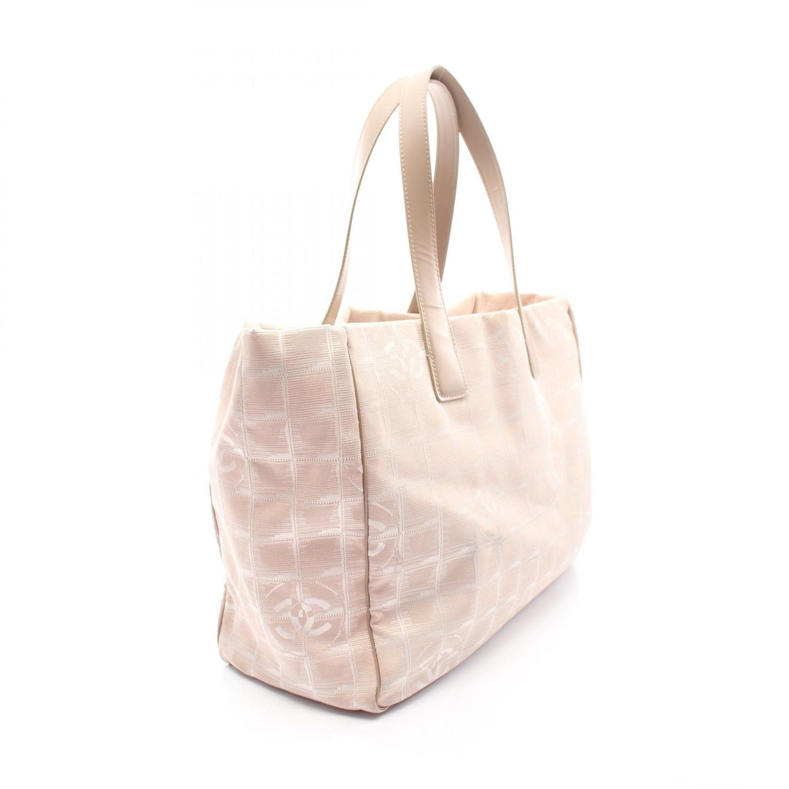 Chanel Tote New Travel Line Beige Leather — view 2