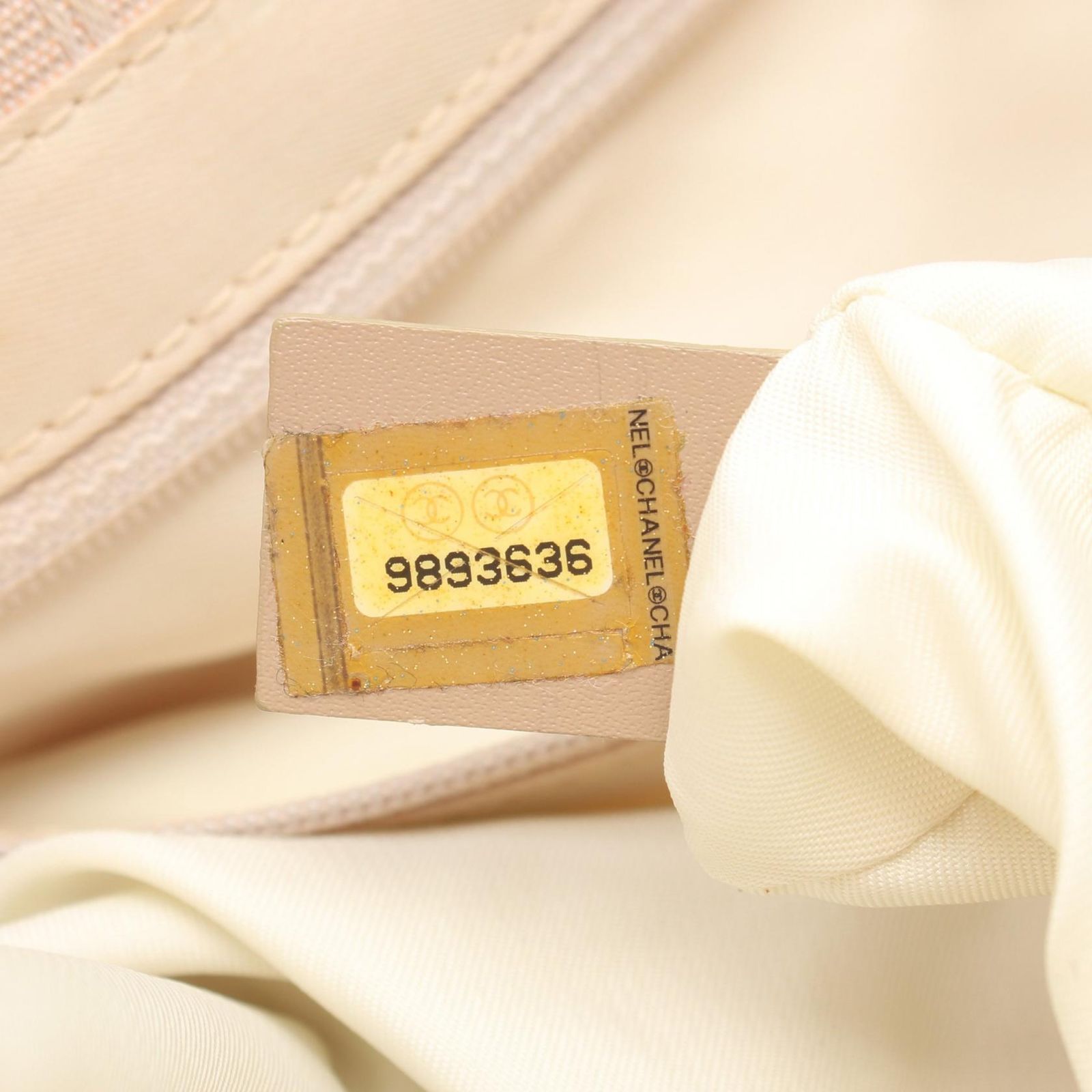 Chanel Tote New Travel Line Beige Leather — view 5