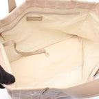 Chanel Tote New Travel Line Beige Leather — view 3