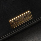 Dior Shoulder Bag CD Logo Black Leather — view 4