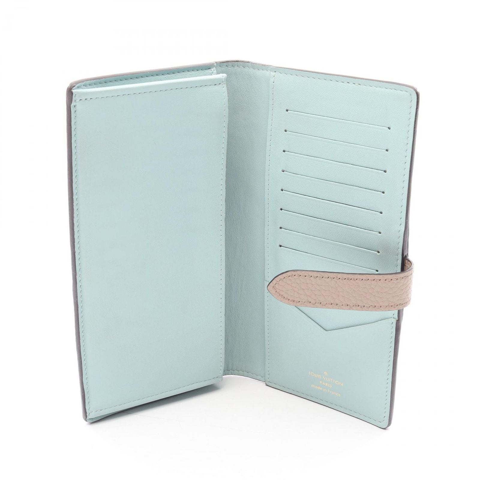 Louis Vuitton Bifold Wallet LV Vertical Leather — view 3