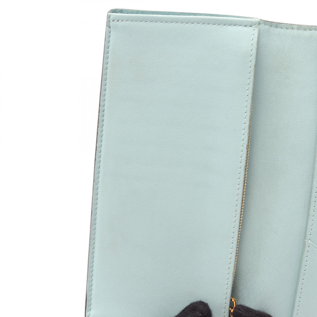 Louis Vuitton Bifold Wallet LV Vertical Leather — view 6