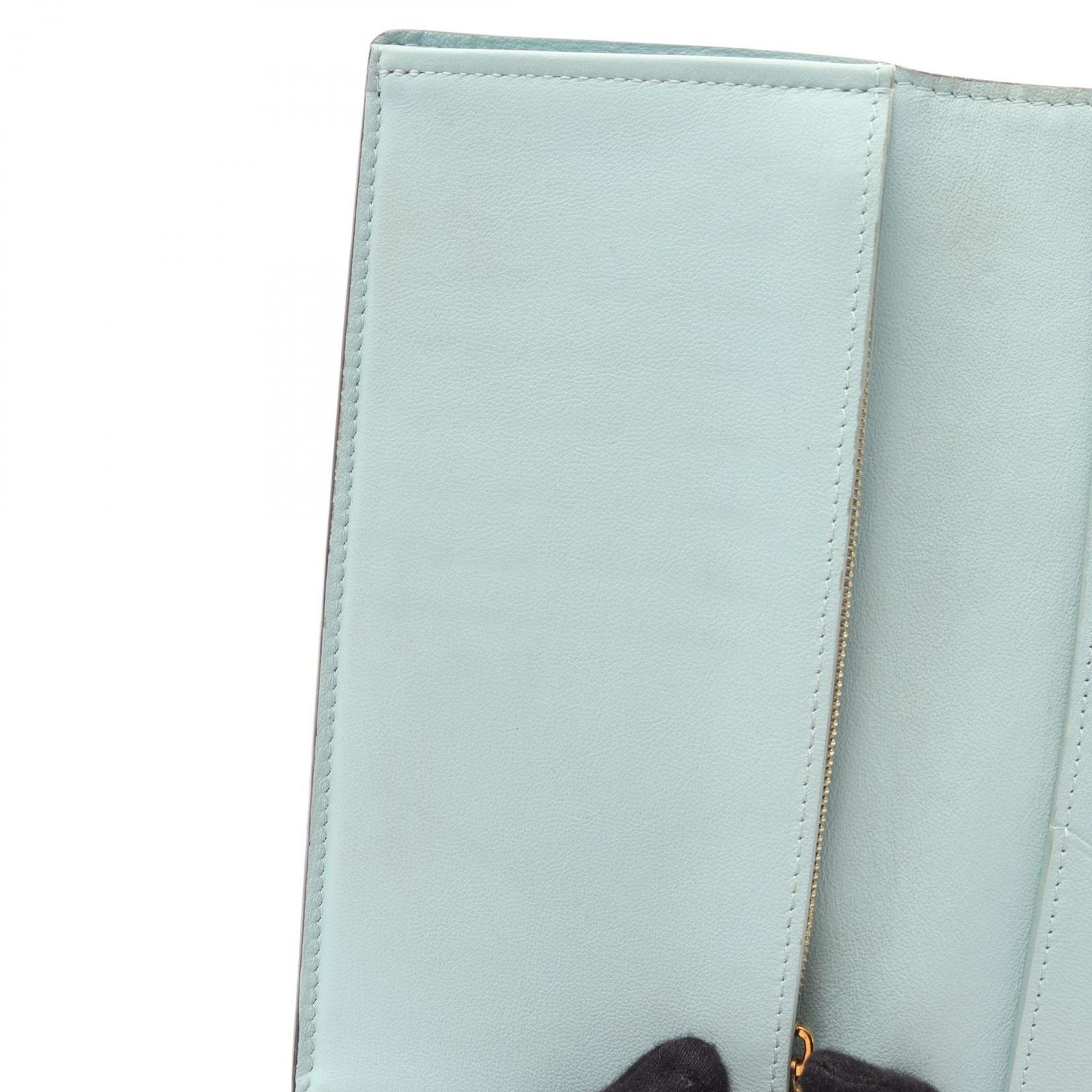 Louis Vuitton Bifold Wallet LV Vertical Leather — view 6