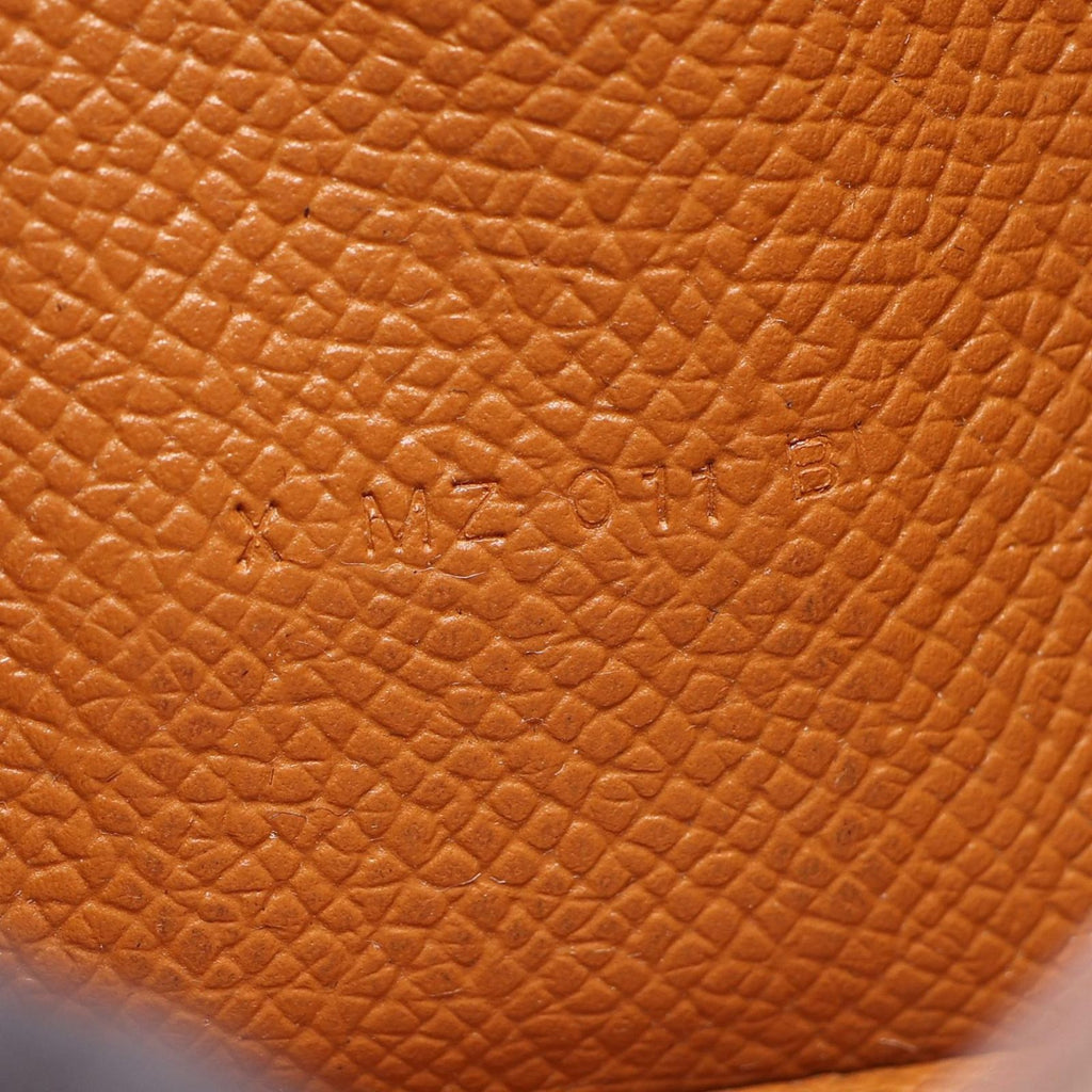 Hermes Bifold Wallet Bearn Souffle Gold Leather Calf — view 5