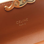 Celine Trifold Wallet Triomphe Small Flap White — view 6