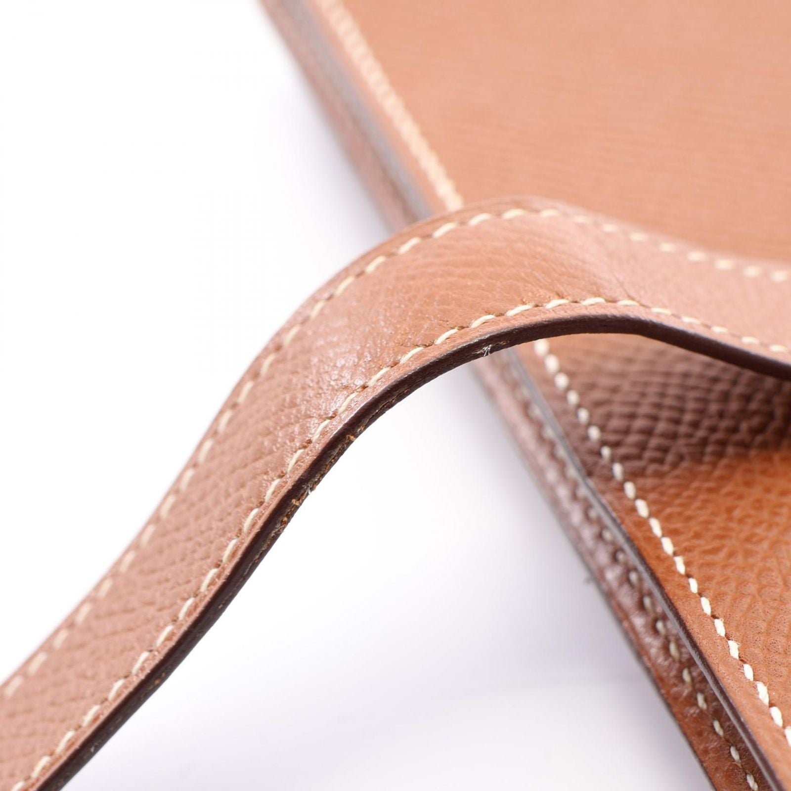 Hermes Bifold Wallet Bearn Souffle Cognac — view 7