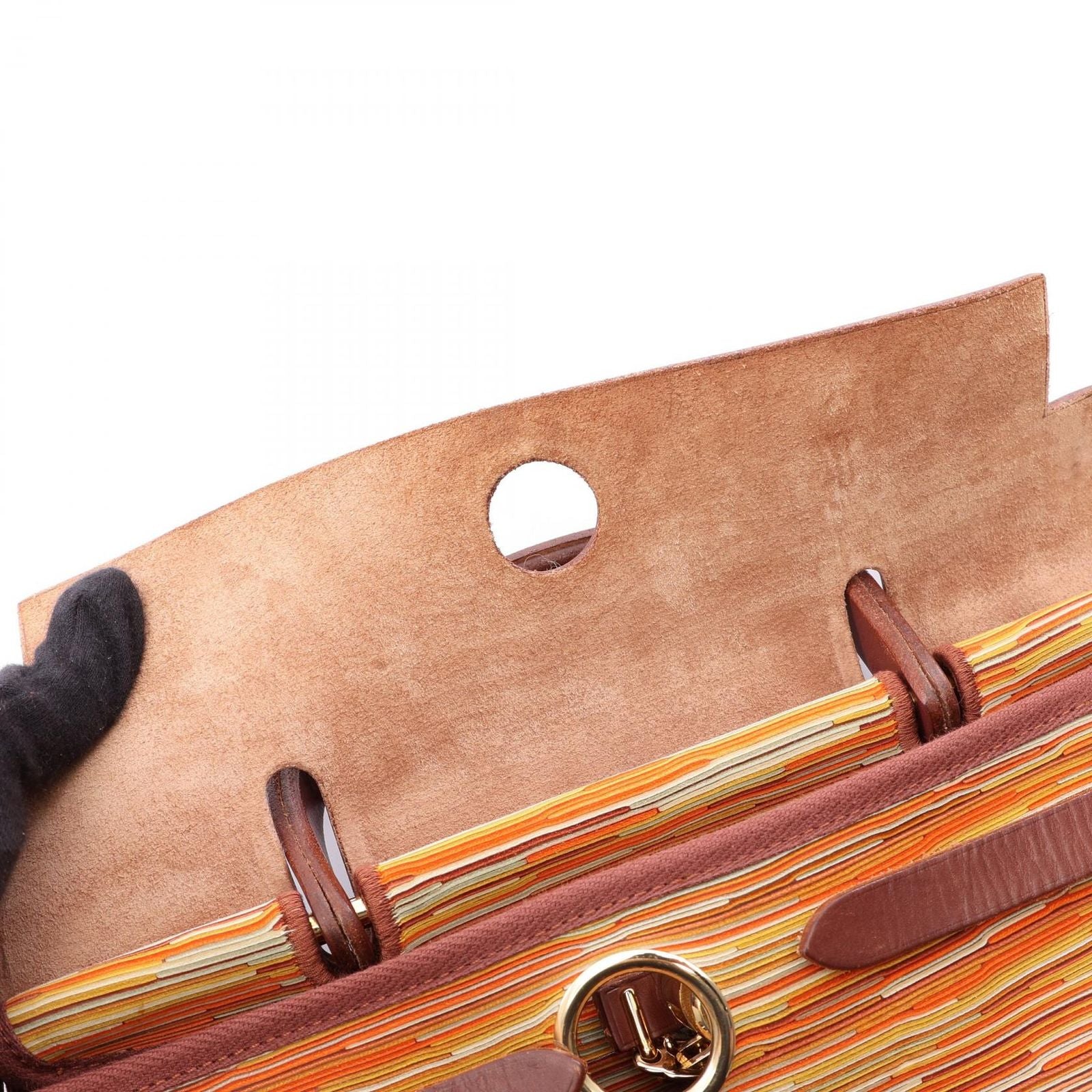 Hermes Handbag Herbag PM 2-Way Multi Canvas — view 8