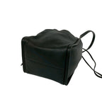 Loewe Vintage Anagram Logo Nappa Leather Drawstring Handbag Mini Tote Black — view 8