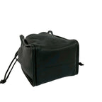 Loewe Vintage Anagram Logo Nappa Leather Drawstring Handbag Mini Tote Black — view 7