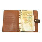 Louis Vuitton Monogram Agenda System Planner Brown Leather — view 6