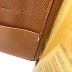 Louis Vuitton Monogram Agenda System Planner Brown Leather — view 9