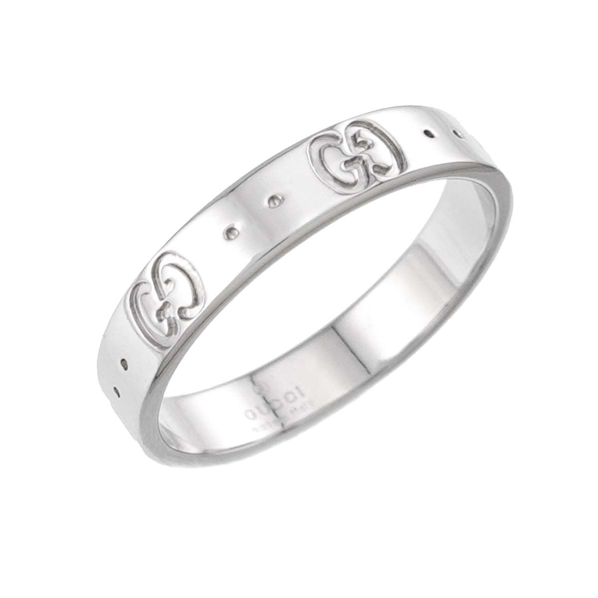 Gucci Icon Ring 18k WG White Gold 750 — view 6