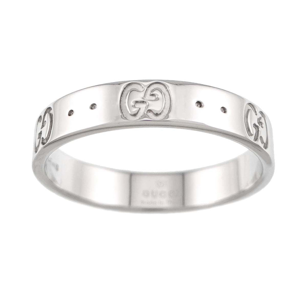Gucci Icon Ring 18k WG White Gold 750 — view 2