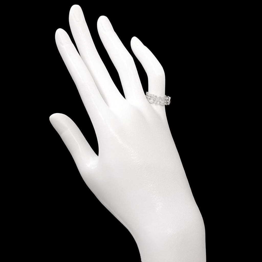 Gucci Flora Ring Diamond 18k WG White Gold — view 6