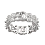 Gucci Flora Ring Diamond 18k WG White Gold — view 3