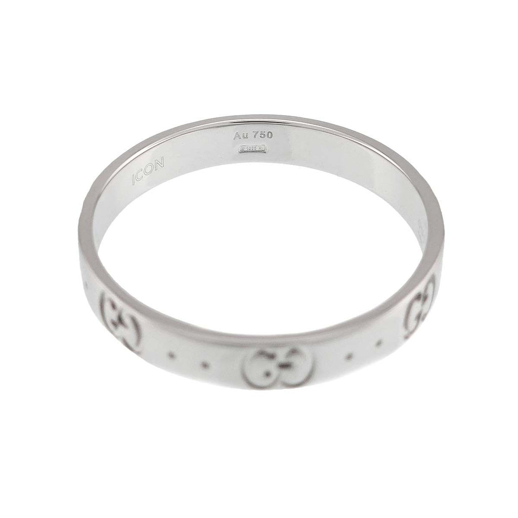 Gucci Icon Ring 18k WG White Gold 750 — view 5