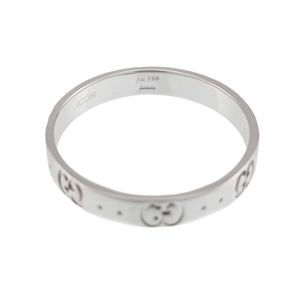 Gucci Icon Ring 18k WG White Gold 750 — view 5