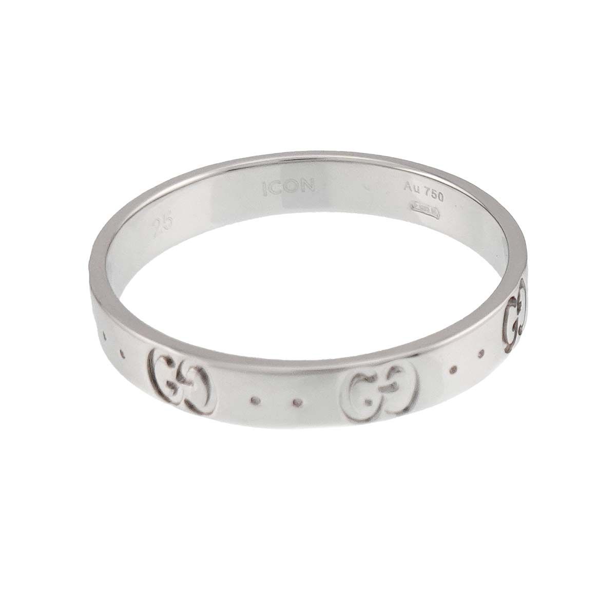 Gucci Icon Ring 18k WG White Gold 750 — view 3