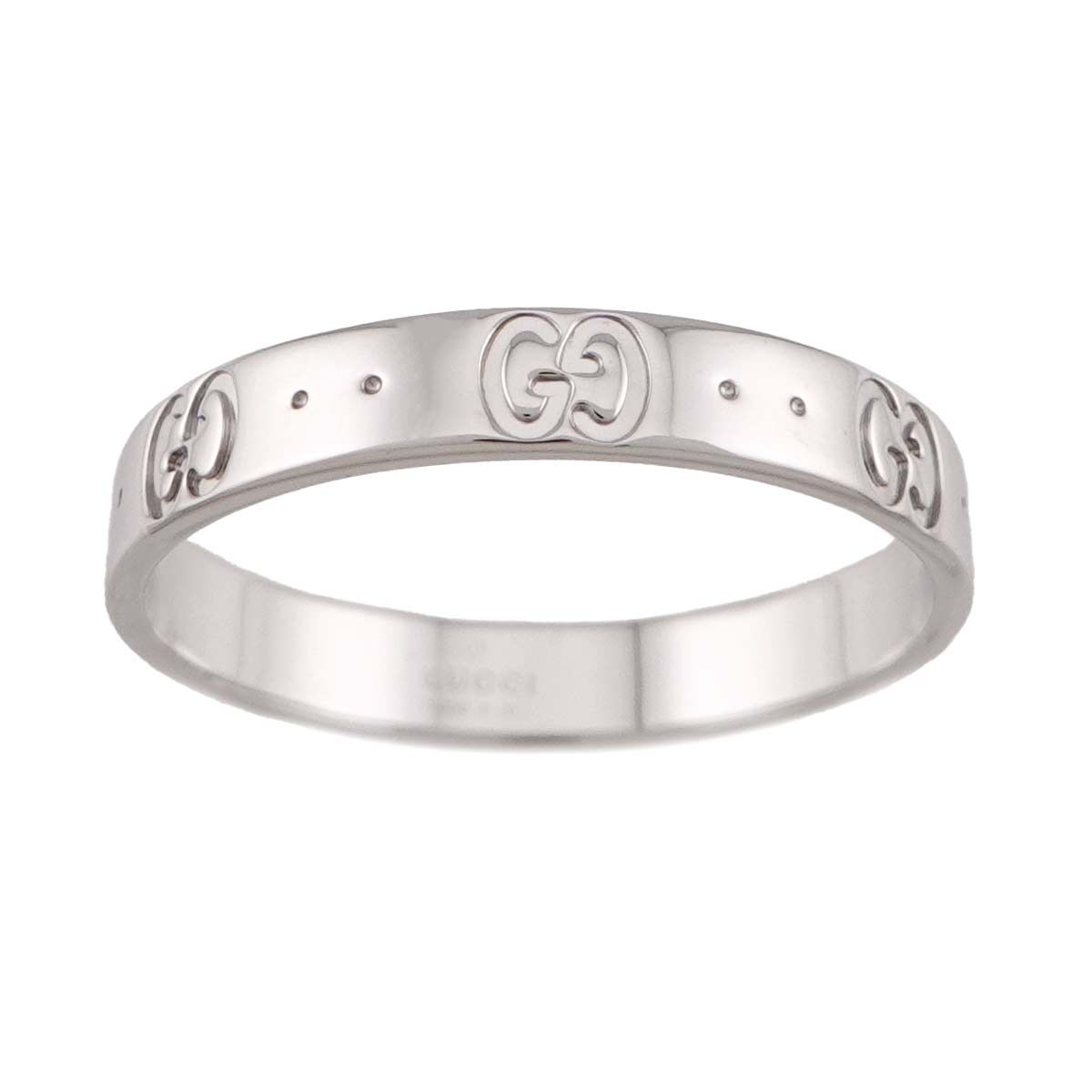 Gucci Icon Ring 18k WG White Gold 750 — view 2