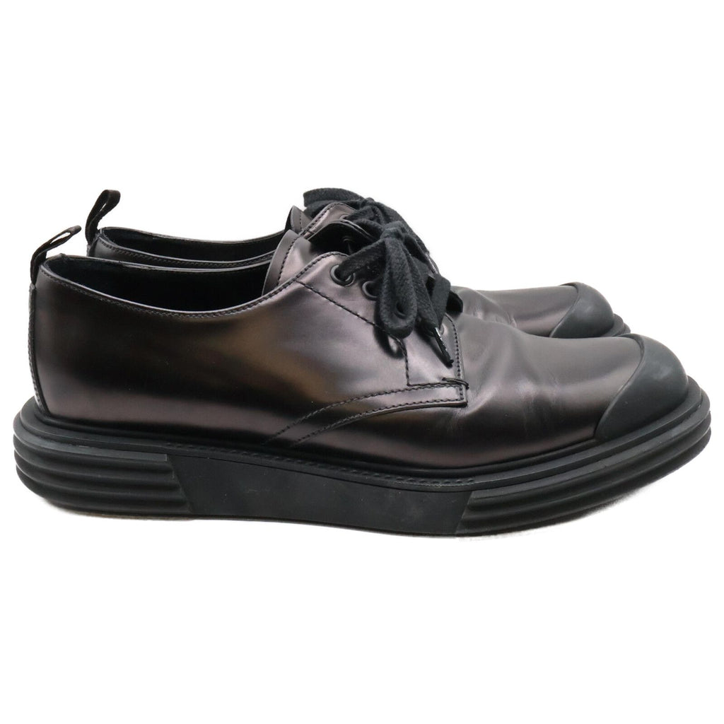 Prada Leather Lace Up Shoes — view 4