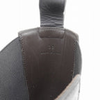 Bottega Veneta Tire Chelsea Boots Shoes Black Orange — view 6