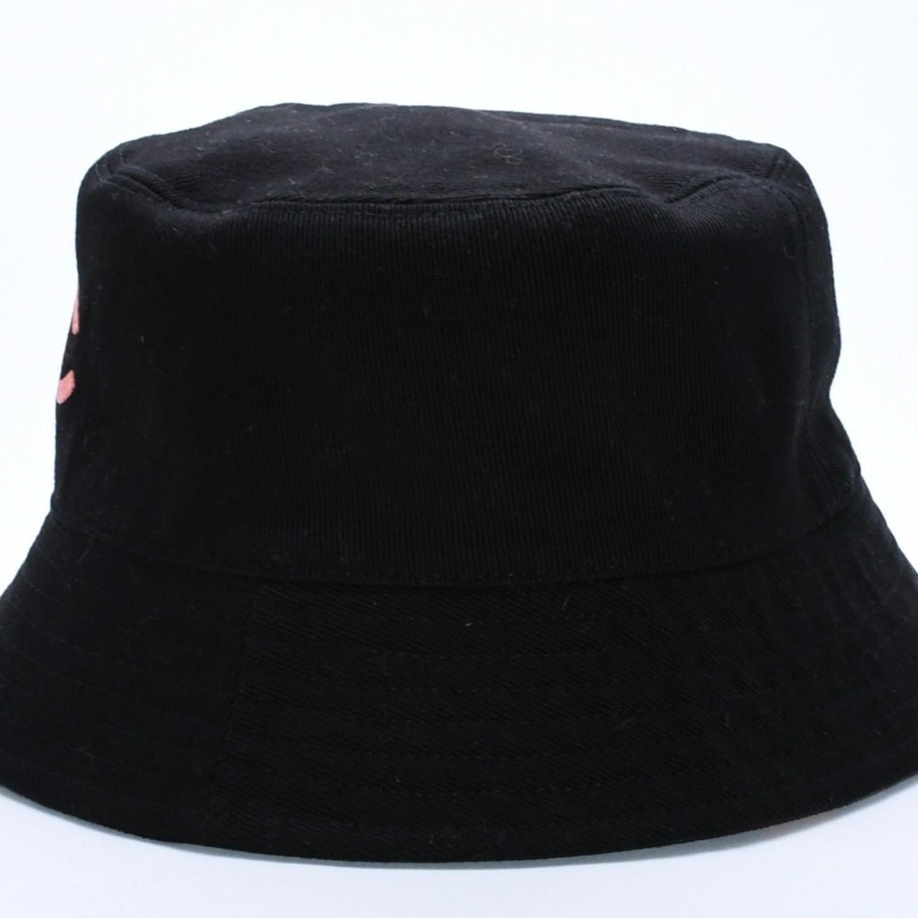 Chanel CC Logo Hat Cotton Black Pink Multicolor — view 4