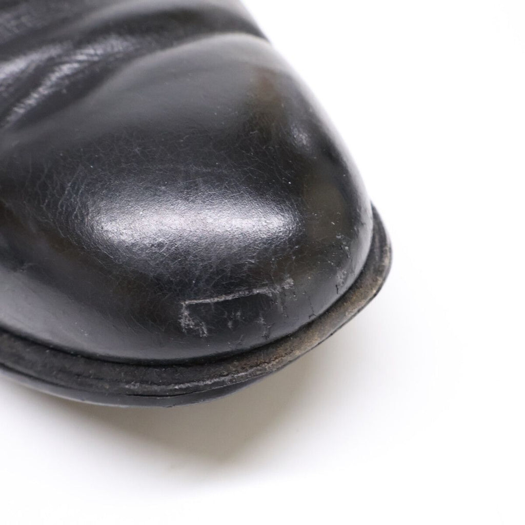 Gucci Interlocking Leather Loafers — view 9