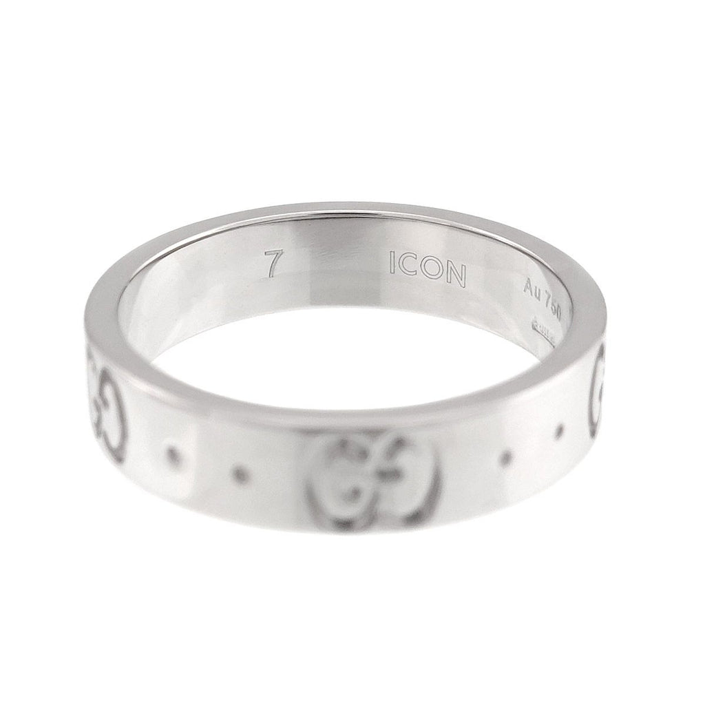 Gucci Icon Ring 18k WG White Gold 750 — view 4