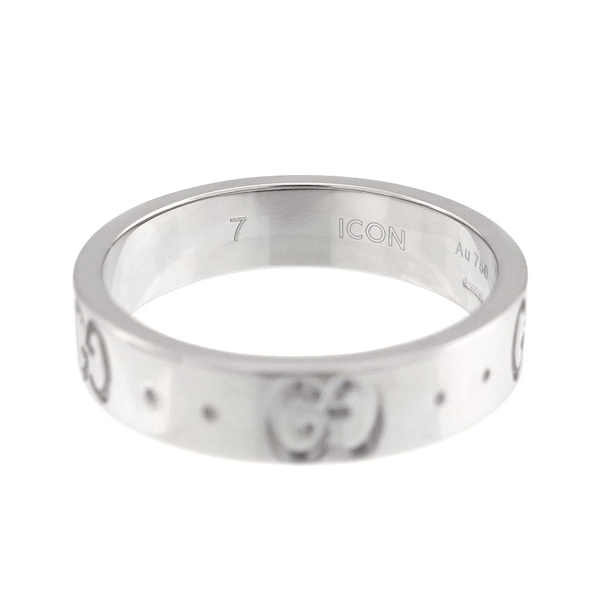 Gucci Icon Ring 18k WG White Gold 750 — view 4