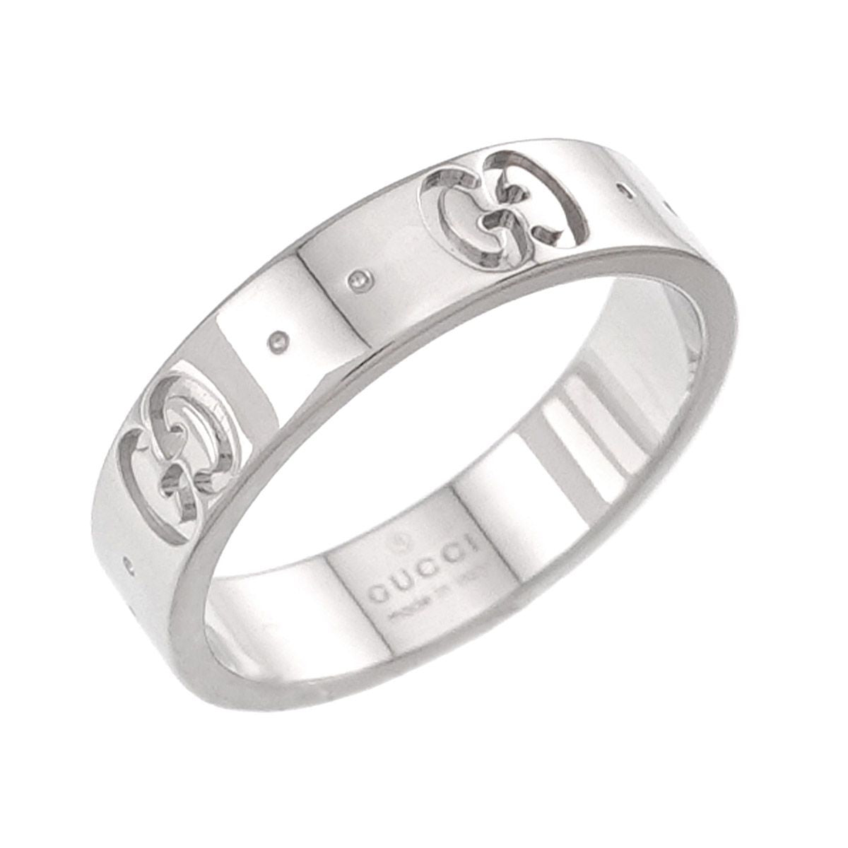 Gucci Icon Ring 18k WG White Gold 750 — view 6