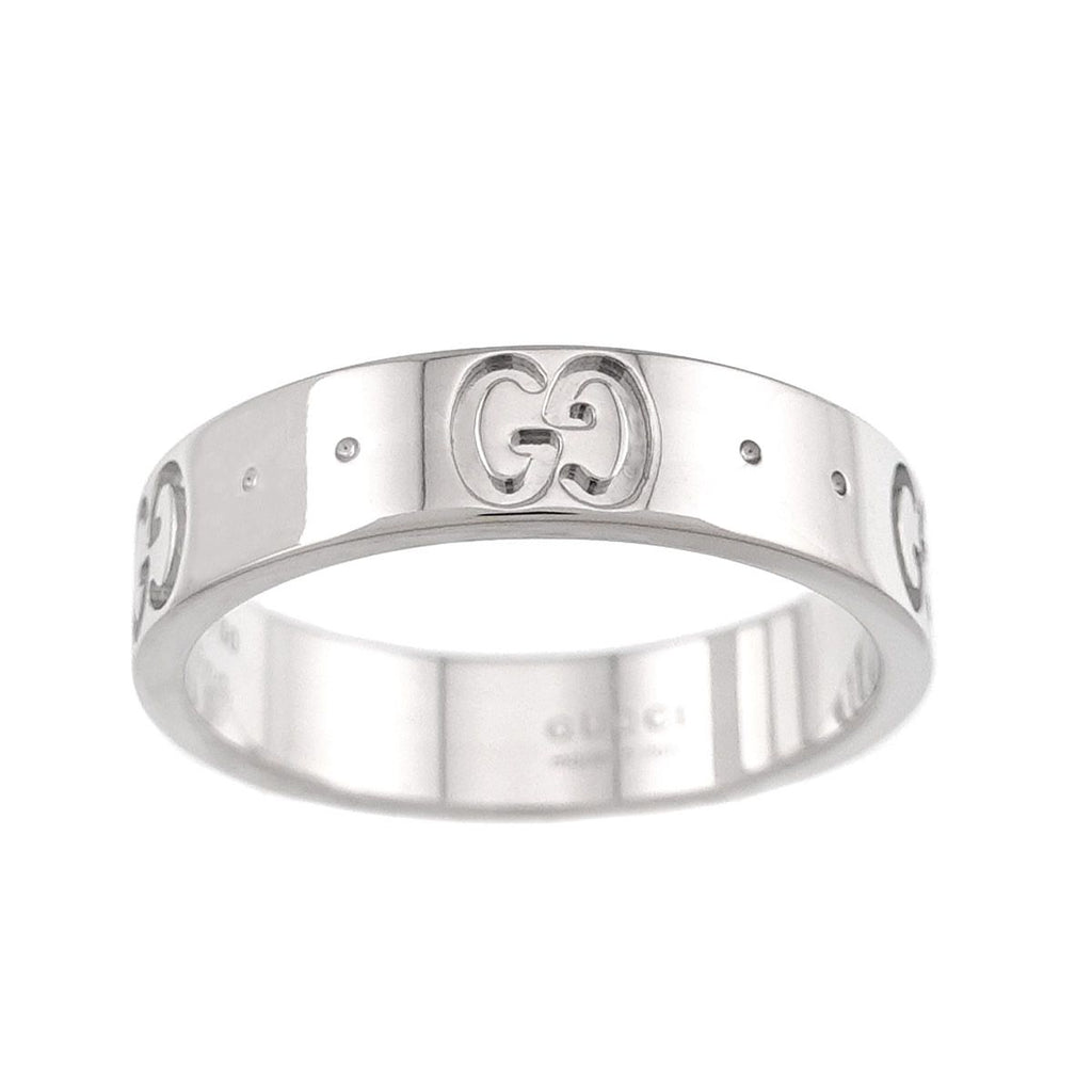 Gucci Icon Ring 18k WG White Gold 750 — view 2