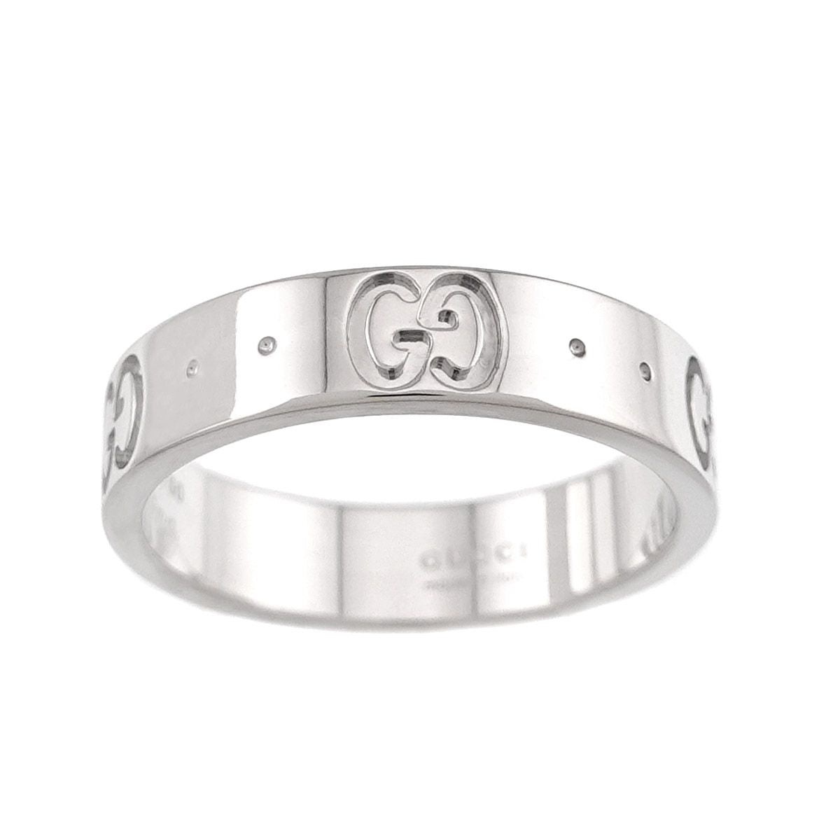 Gucci Icon Ring 18k WG White Gold 750 — view 2