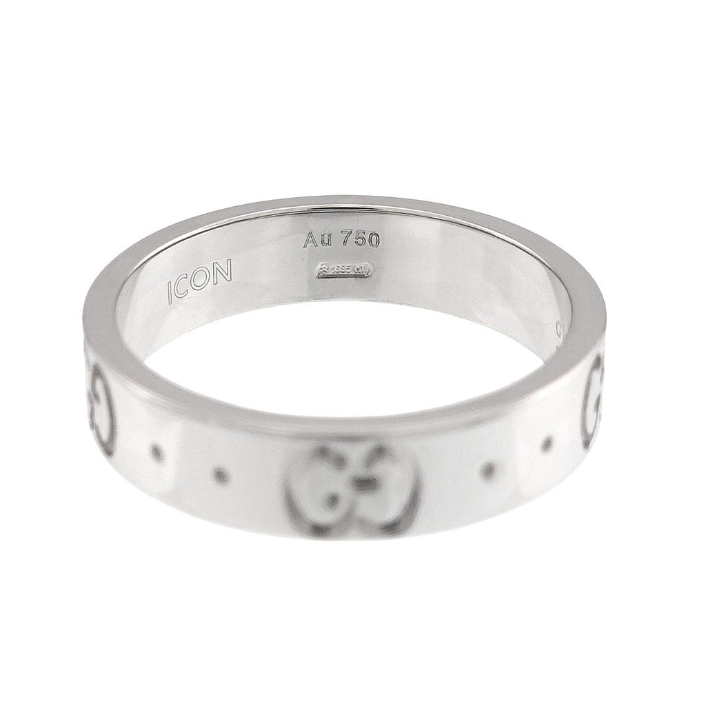 Gucci Icon Ring 18k WG White Gold 750 — view 5