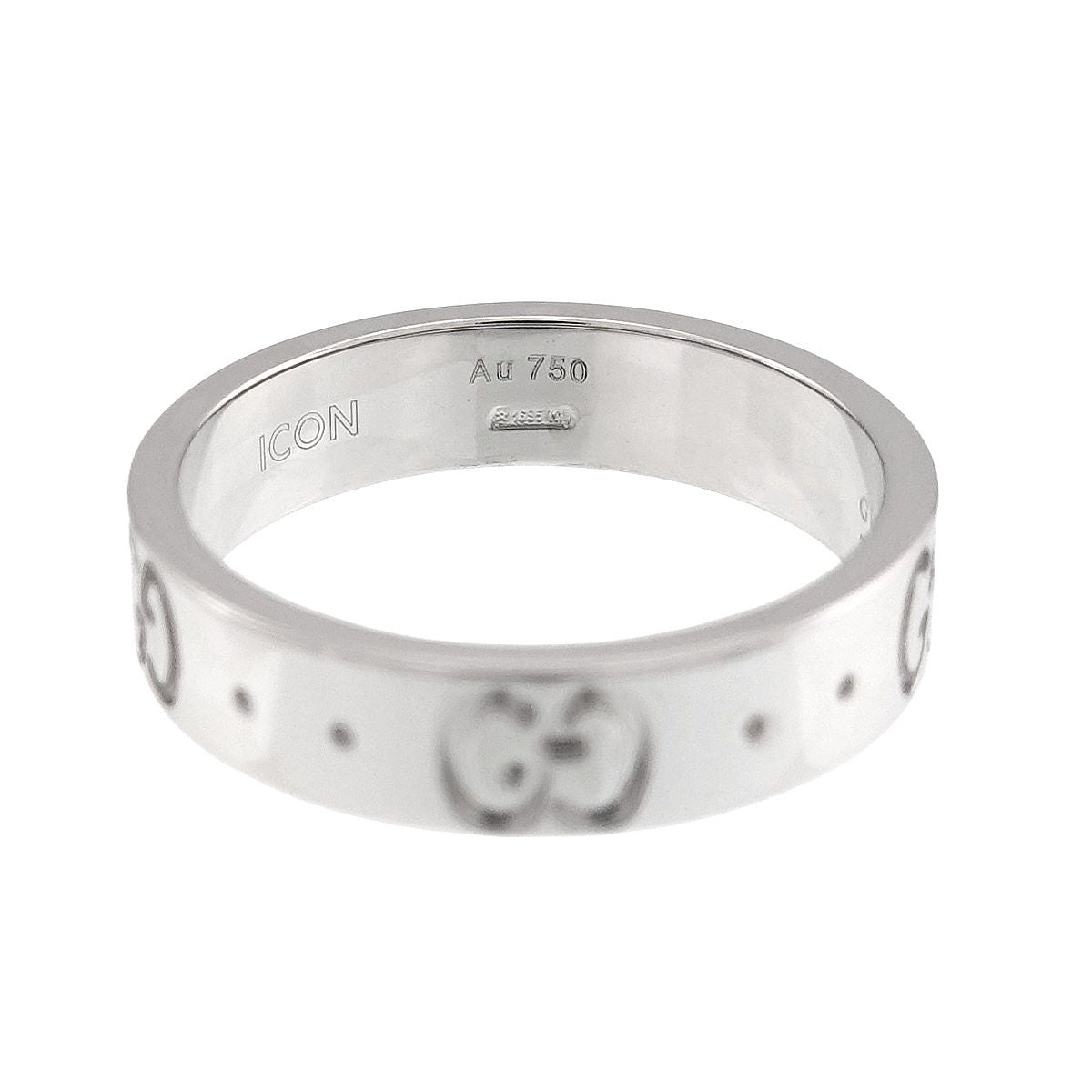 Gucci Icon Ring 18k WG White Gold 750 — view 5